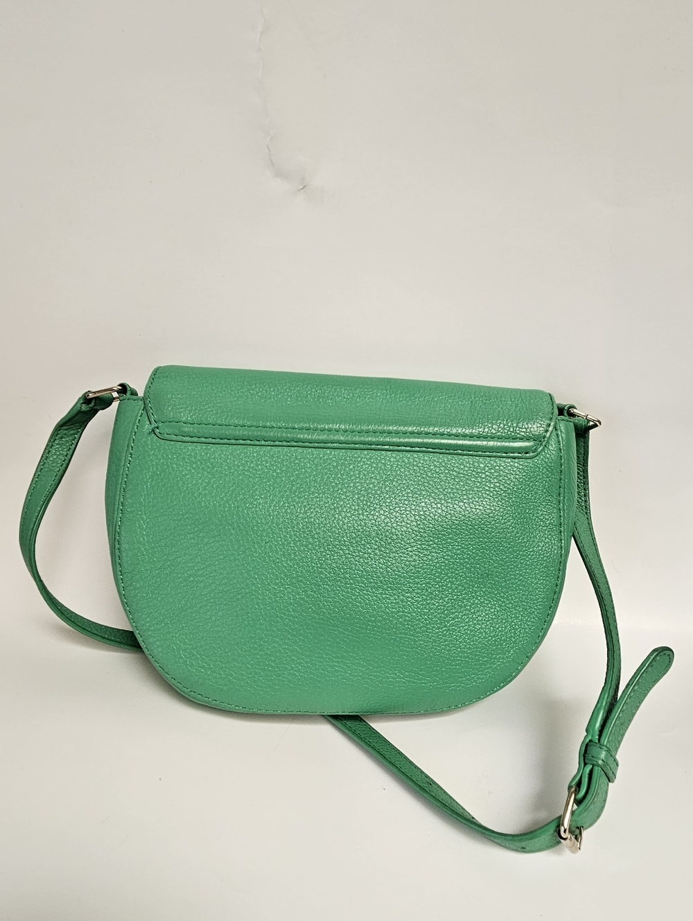 Talbots Leather Crossbody Bag Green - Picture 2 of 6